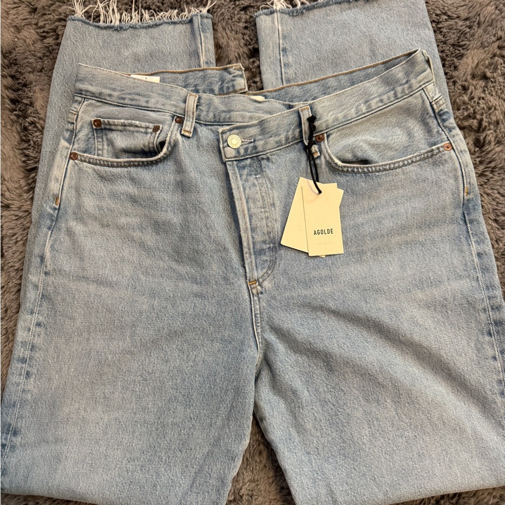 New with tags AGOLDE cross cross straight